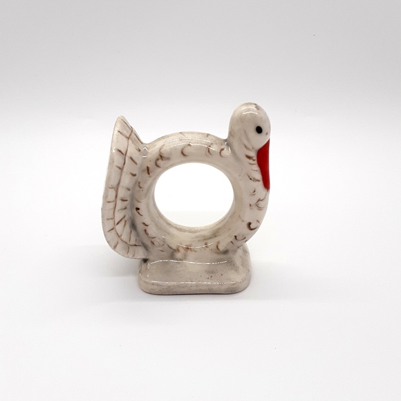 Thanksgiving Turkey Napkin Holder Set of 4 - Picture 4 of 8